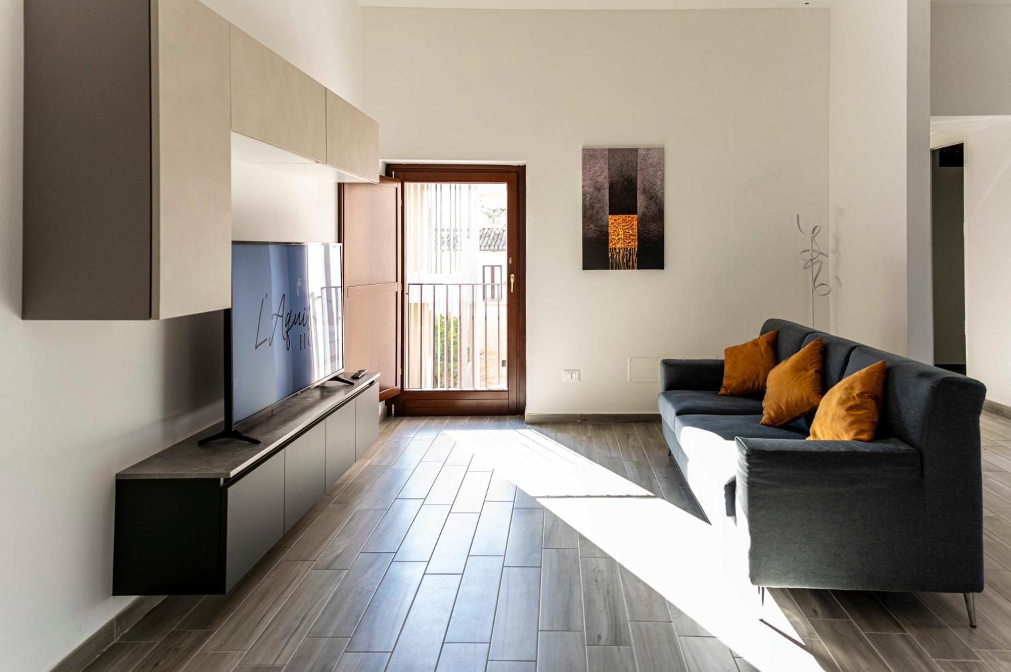 L'Aquila Home 'Il Comfort In 4 Camere' Esterno foto